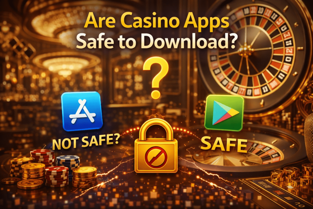 are casino safe apps?