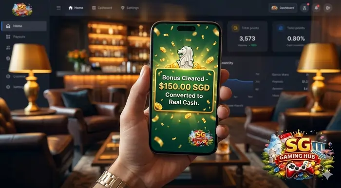 Mobile notification of successful payout after learning how free spins winnings are calculated.